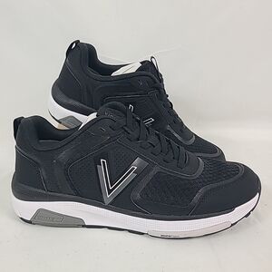 NEW Vionic Walk Strider Sneaker Shoe Women's Black/Charcoal Sz 8.5 MSRP $170